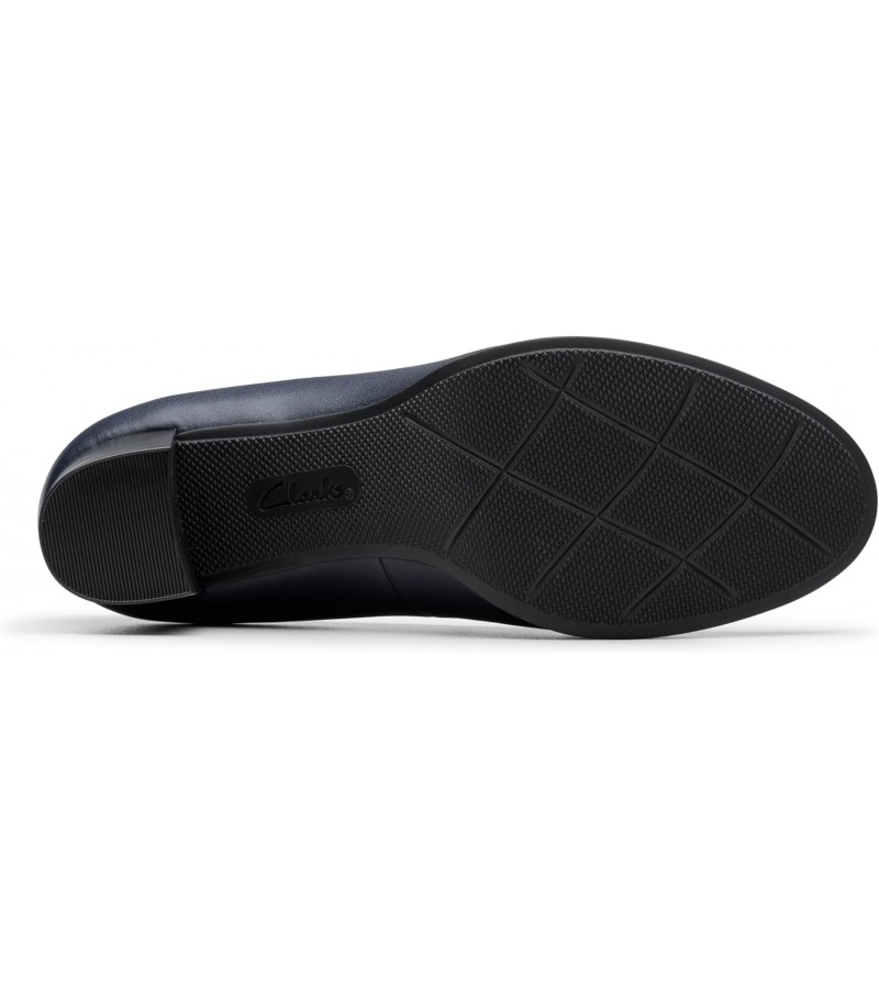 Clarks - Bayla Carly Navy Leather